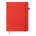 Книга записная Buromax ETALON 19х25 см, 96 листов, клетка, красный - №4