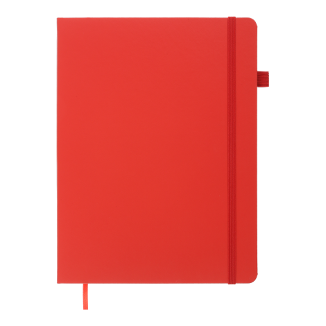 Книга записная Buromax ETALON 19х25 см, 96 листов, клетка, красный - №5