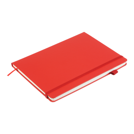 Книга записная Buromax ETALON 19х25 см, 96 листов, клетка, красный - №10