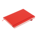 Книга записная Buromax ETALON 19х25 см, 96 листов, клетка, красный - №10