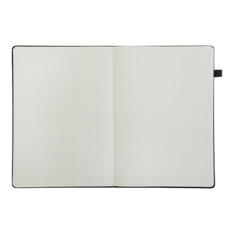Книга записная Buromax ETALON 19х25 см, 96 листов, клетка, красный - №11