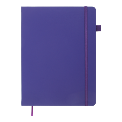 Книга записная Buromax ETALON 19х25 см, 96 листов, клетка, фиолетовый - №2