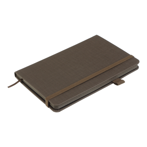 Книга записная Buromax TWEED 12.5х19.5 см, 96 листов, линия, серый - №3