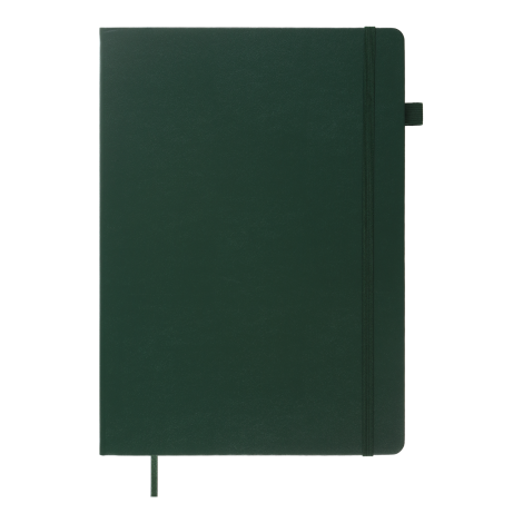 Блокнот деловой Buromax ETALON 21х29.5 см, 96 листов, клетка, зеленый - №2