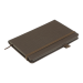 Книга записная Buromax TWEED 12.5х19.5 см, 96 листов, клетка, серый - №3