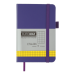 Книга записная Buromax ETALON 9.5х14 см, 96 листов, клетка, фиолетовый - №1