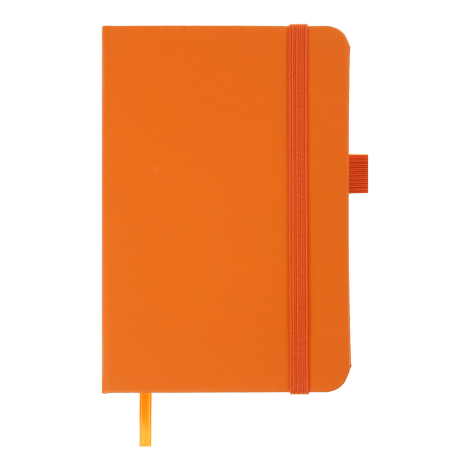 Книга записная Buromax ETALON 9.5х14 см, 96 листов, клетка, оранжевый - №2