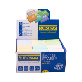 Гумка Buromax PASTEL