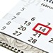 Окошки для календаря 2Р (17х24 мм) 320 мм в сборе, красные, 100 шт - №3