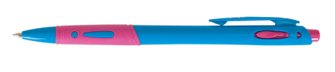 Ручка шариковая автоматическая ZiBi KIDS Line 0.7 мм, синий - №3