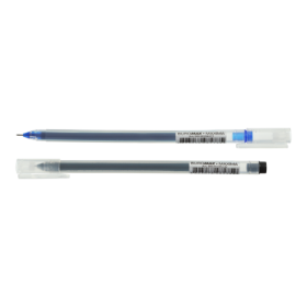 Ручка гелева Buromax MAXIMA 0.5 мм, чорний
