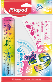 Набір лінійок Maped MINI CUTE TWISTNFLEX, 3 предмети