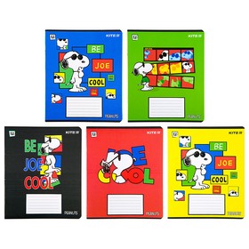 Зошит KITE Snoopy А5, 12 аркушів, лінія