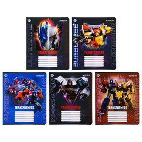 Тетрадь KITE Transformers А5, 12 листов, линия