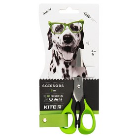 Ножиці дитячі з гумовими вставками KITE Dogs 13 см