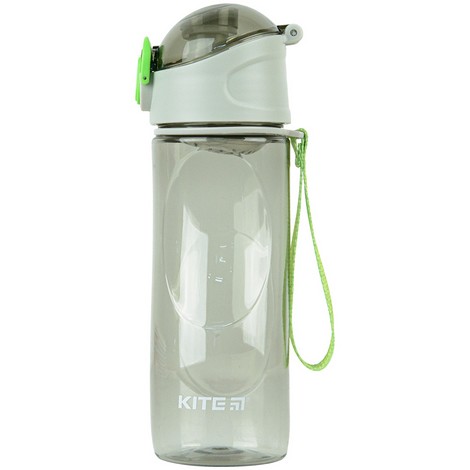 Бутылочка для воды КІТЕ 530 мл, серо-зеленая - №1