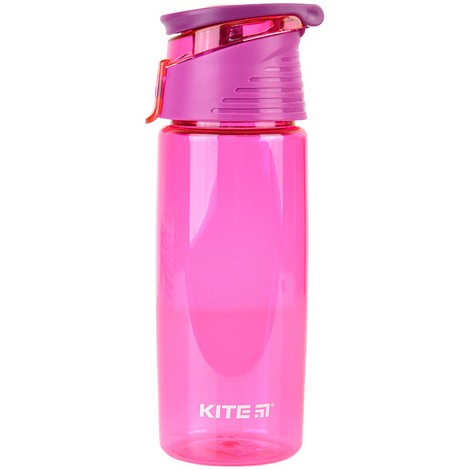 Бутылочка для воды КІТЕ 550 мл, темно-розовая - №1