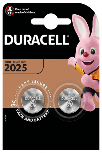 Батарейка DURACELL DL2025 DSN 2 шт. - №1