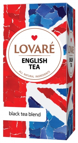 Чай черный LOVARE English tea 24 пакетика по 2 г - №1