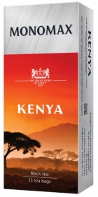 Чай чорний МОNОМАХ KENYA 25 пакетиків по 2 г
