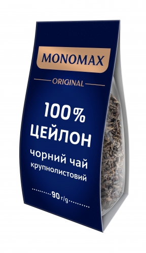 Чай черный крупнолистовой МОNОМАХ CEYLON 90 г - №1