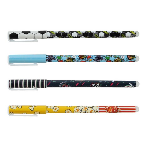 Ручка гелевая ZiBi KIDS Line "Пиши-стирай" для мальчиков, 0.5 мм, синий, 12 шт - №3