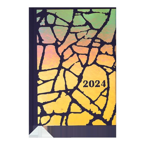 Ежедневник датированный 2024 Buromax SWEET A5, фиолетовый - №1