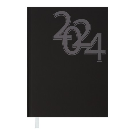 Ежедневник датированный 2024 Buromax OFFICE, черный - №1
