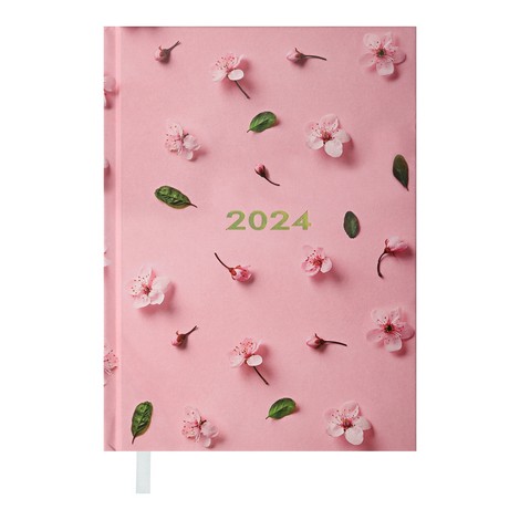 Ежедневник датированный 2024 Buromax PROVENCE, розовый - №1
