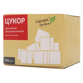 Цукор пресований 500г, коробка