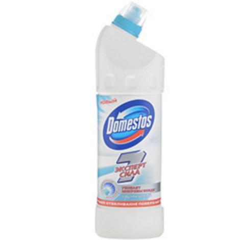 Средство для туалета DOMESTOS, 1л, Ультра Белый - №1