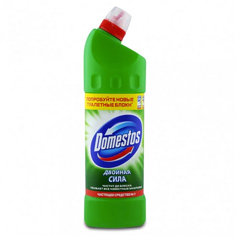 Средство для туалета DOMESTOS, 1л, Хвойная свеж. - №1