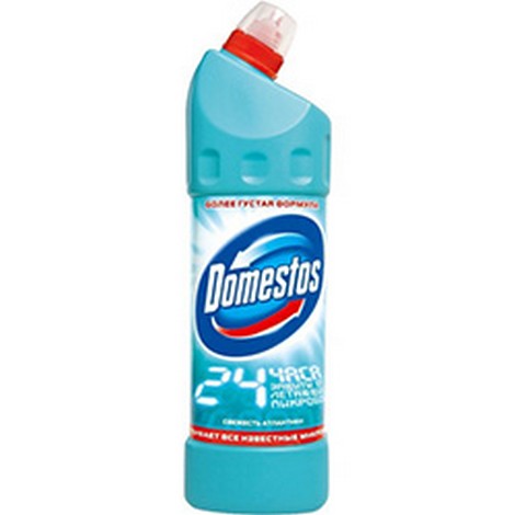 Средство для туалета DOMESTOS, 1л, Атлантическая свеж. - №1