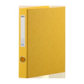 Папки на кільцях, Buromax А4, 40 мм, 2D, PVC, жовтий