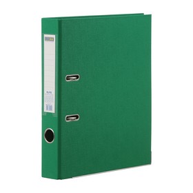 Папка-регистратор Buromax LUX А4, 50 мм, PVC, зелёный