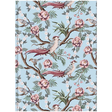 Книга записная А4 96л., клет., Birds&Flowers-1 - №1