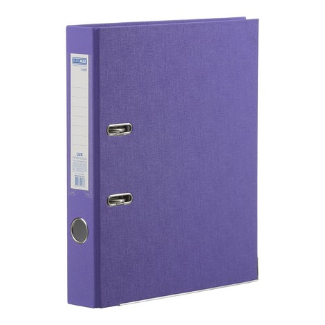 Папка-регистратор Buromax A4, 50 мм, PVC, фиолетовый - №1