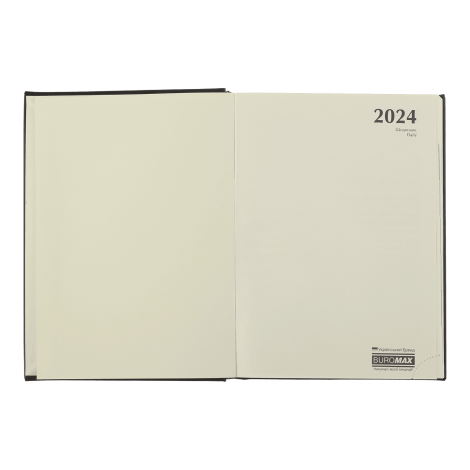 Ежедневник датированный 2024 Buromax IDEAL, коричневый - №5