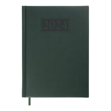 Ежедневник датированный 2024 Buromax GENTLE, зеленый - №1