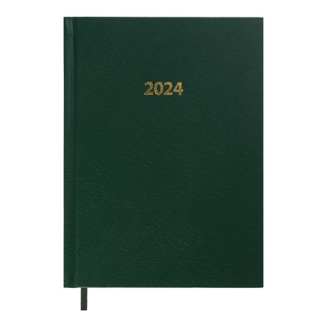 Ежедневник датированный 2024 Buromax STRONG, зеленый - №1