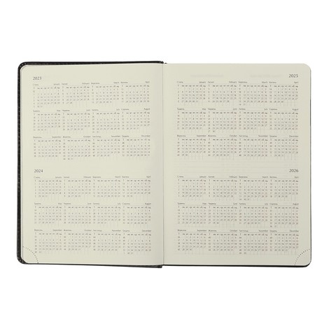 Ежедневник датированный 2024 Buromax  DEBUT A5, синий - №7