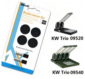 Набір змінних ножів та марзанів для діркопробивача KW-trio 09520/09540