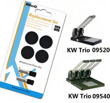 Набор сменных ножей и марзанов для дыроколов KW-trio 09520/09540 - №1