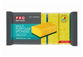 Губка кухонна крупнопориста Professional, 5 шт/уп (30 шт/ящ) PRO SERVICE