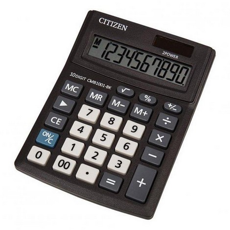 Калькулятор Citizen CMB1001-BK, 10 разрядов - №1