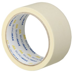 Скотч малярный Buromax 48 мм x 20 м, белый, 1 шт