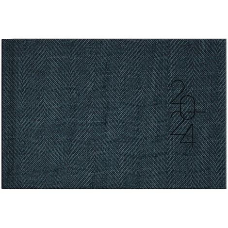 Еженедельник 2024 карман. Tweed серый - №1