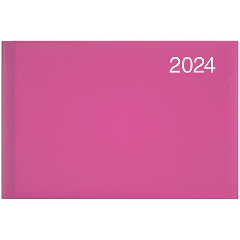 Еженедельник 2024 карман. Miradur серб/т розовый - №1
