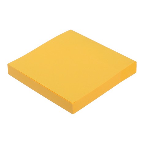 Блок бумаги для записей NEON, 75х75 мм, 100 л., оранжевый - №2