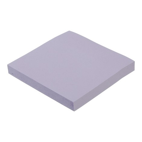 Блок бумаги для записей PASTEL, 75х75 мм, 100 л., сиреневый - №2